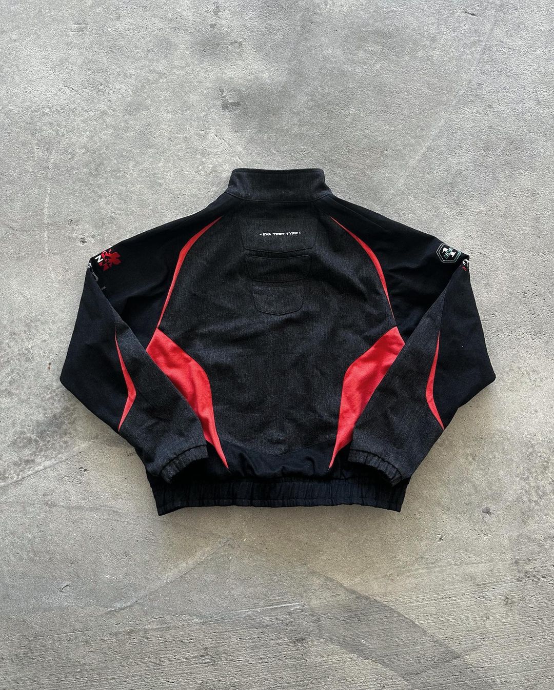 Evangelion Denim Racing Jacket-IYAMIUIO