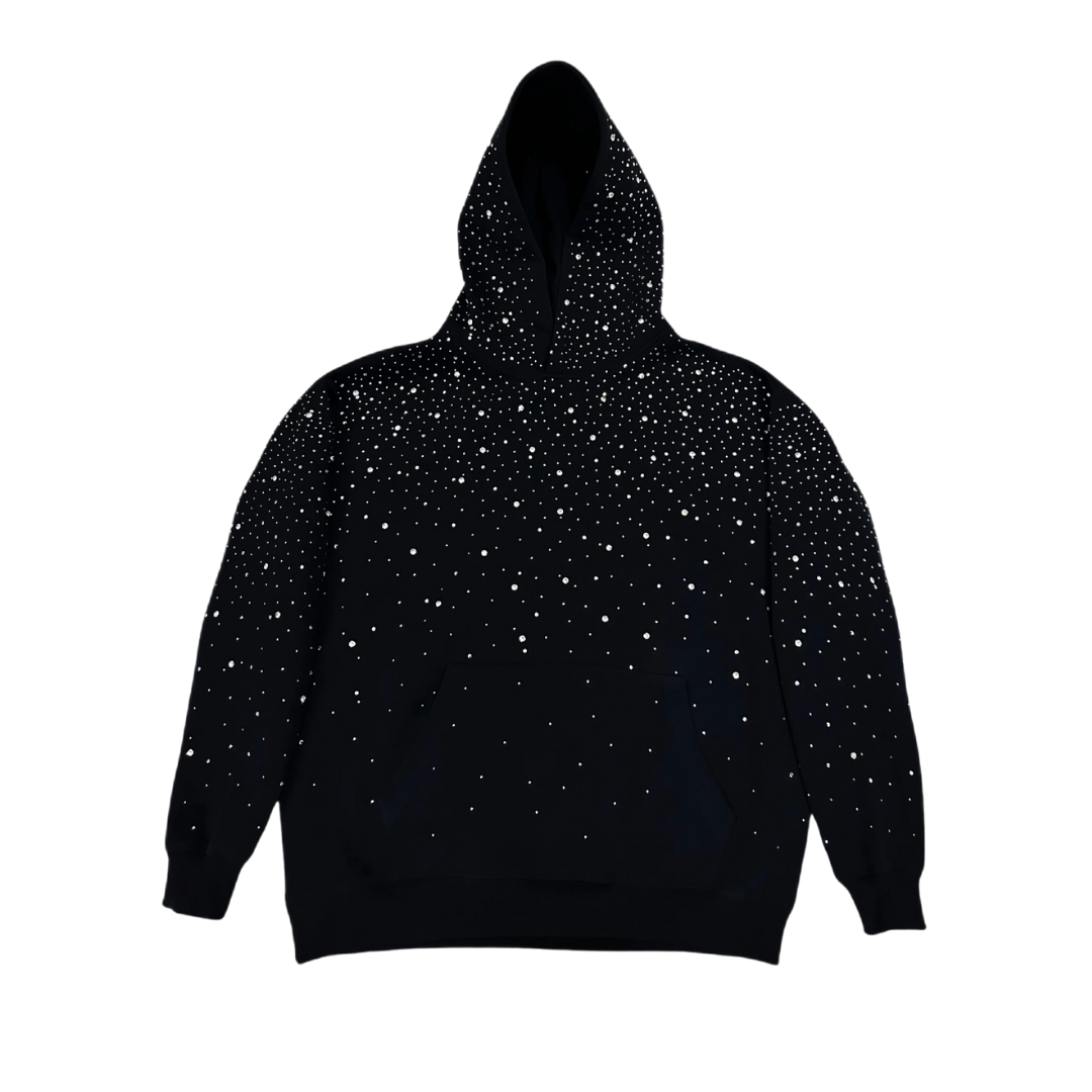VYBES Rhinestone Galaxy Hoodie