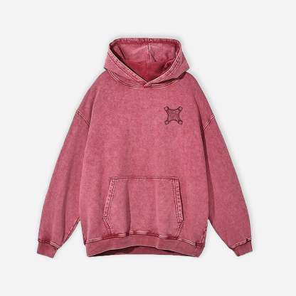 Curse Vintage Hoodie - JJK-IYAMIUIO