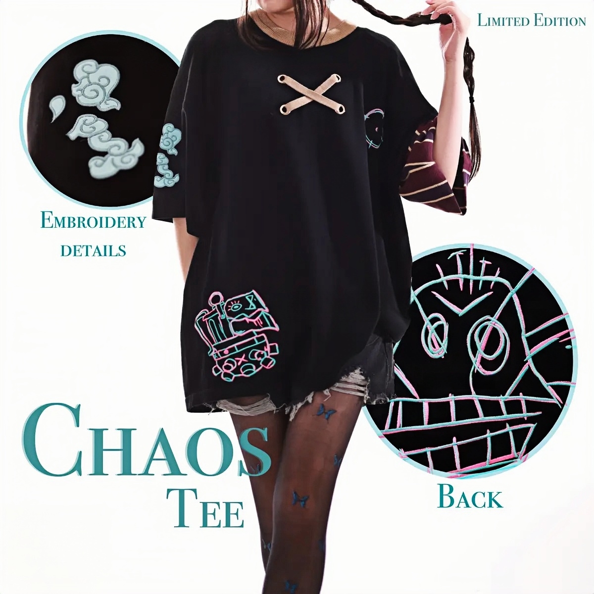 JINX Chaos Tee-Shadeston