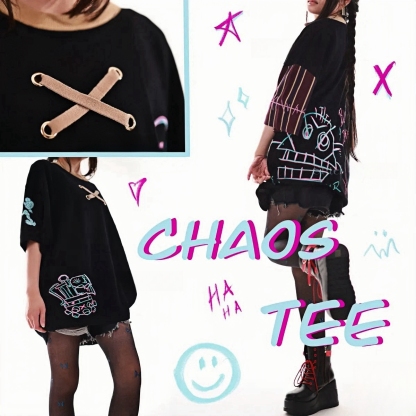 JINX Chaos Tee-Shadeston