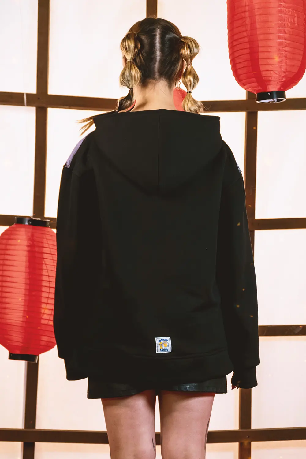 CRESCENT MOON KOKUSHIBO HOODIE