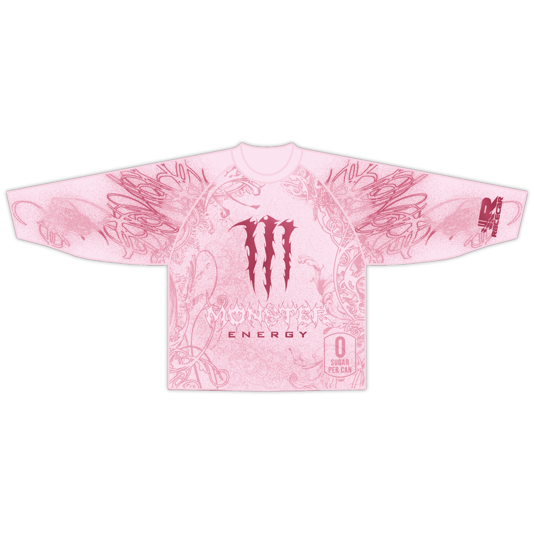 "Monster" pink jersey