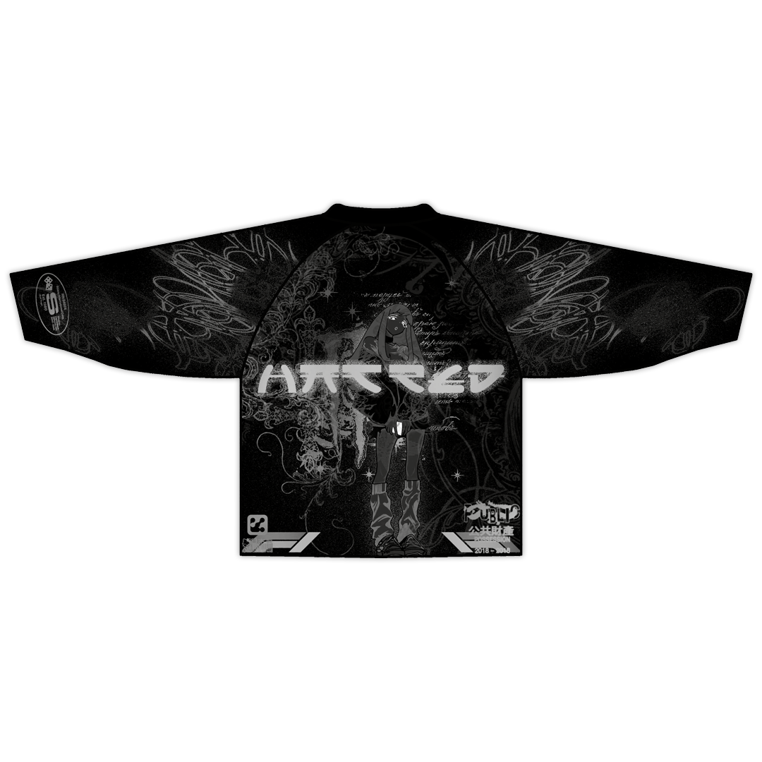 "Monster" black jersey