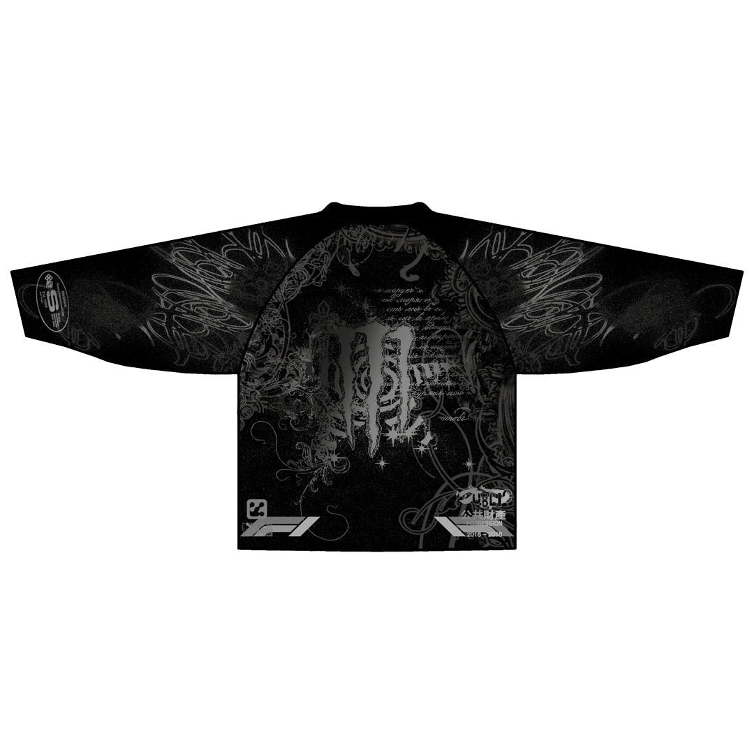 "Monster" black jersey (no anime)