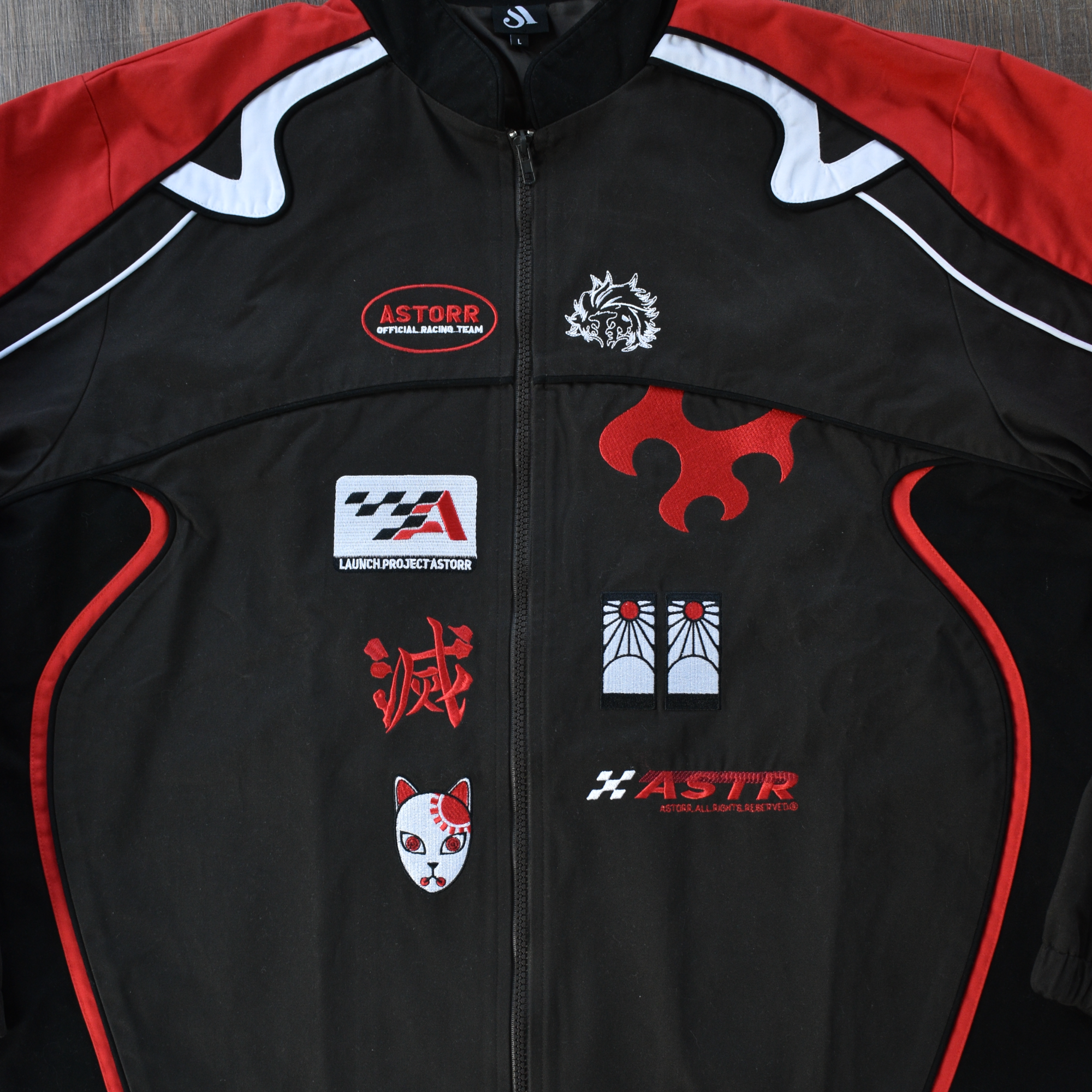Tanjiro Racing Jacket-Shadeston
