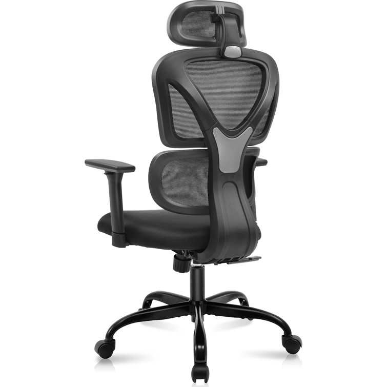 Isairis Ergonomic Office Chair with Adjustable Headrest and Armrests