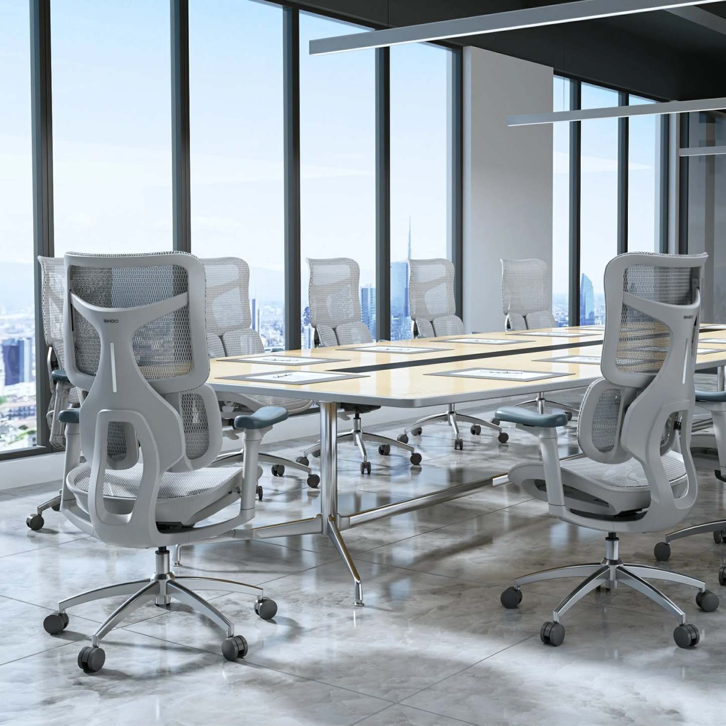 S100 Ergonomic Office Chair with Double Dynamic Lumbar Support