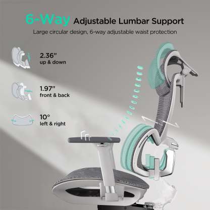  E2 Pro Ergonomic Office Chair without Footrest