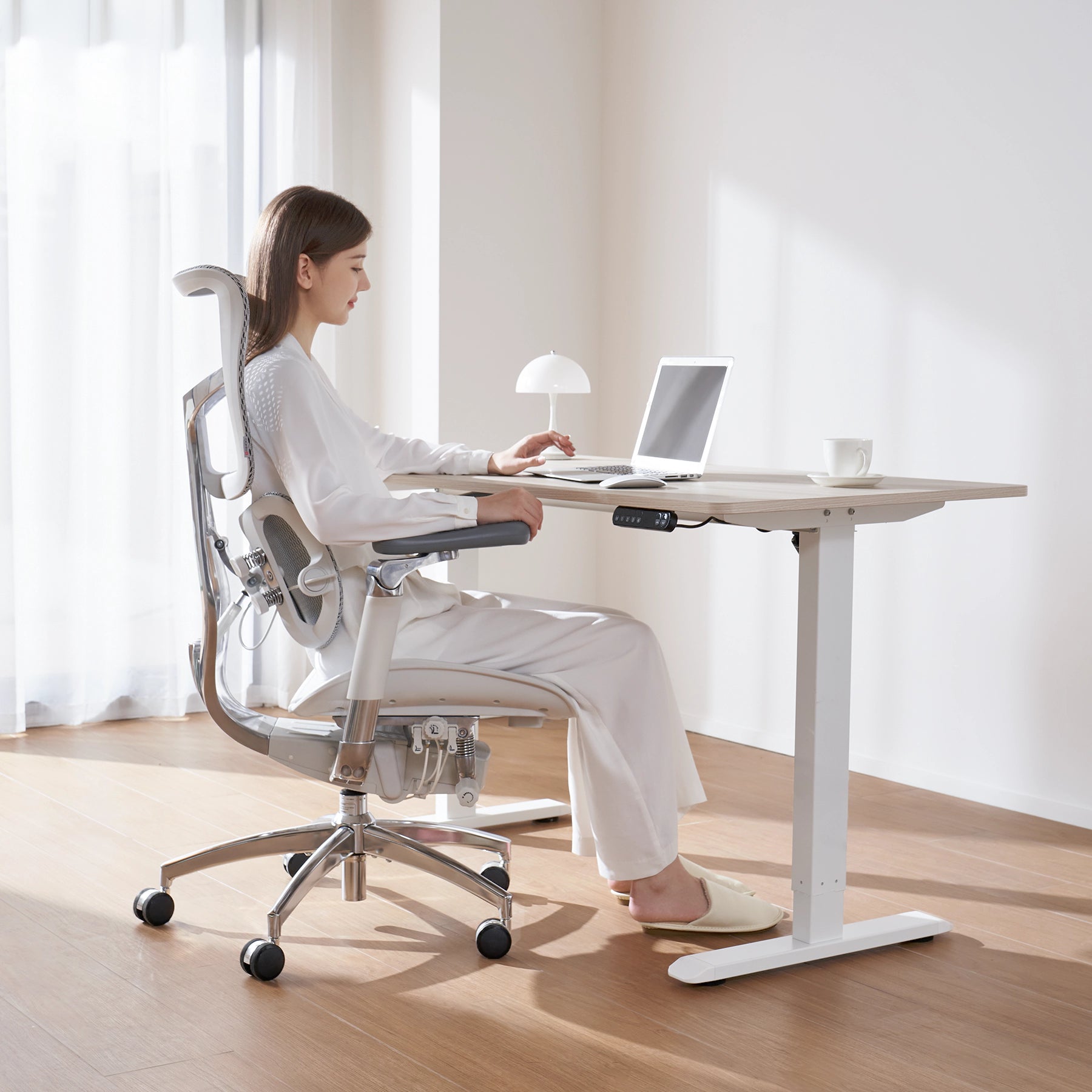 Height-Adjustable Standing Desk