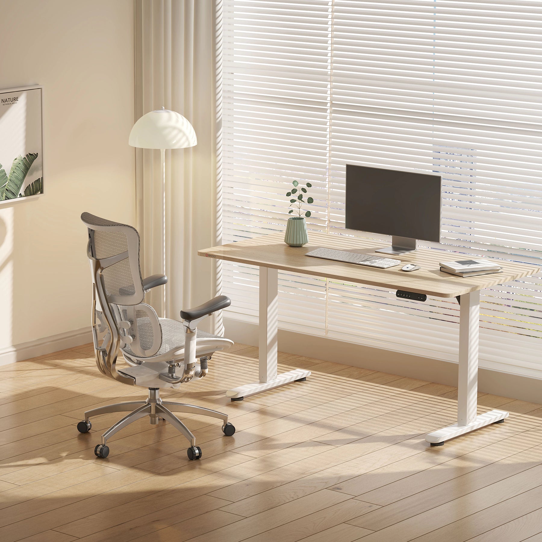 Height-Adjustable Standing Desk