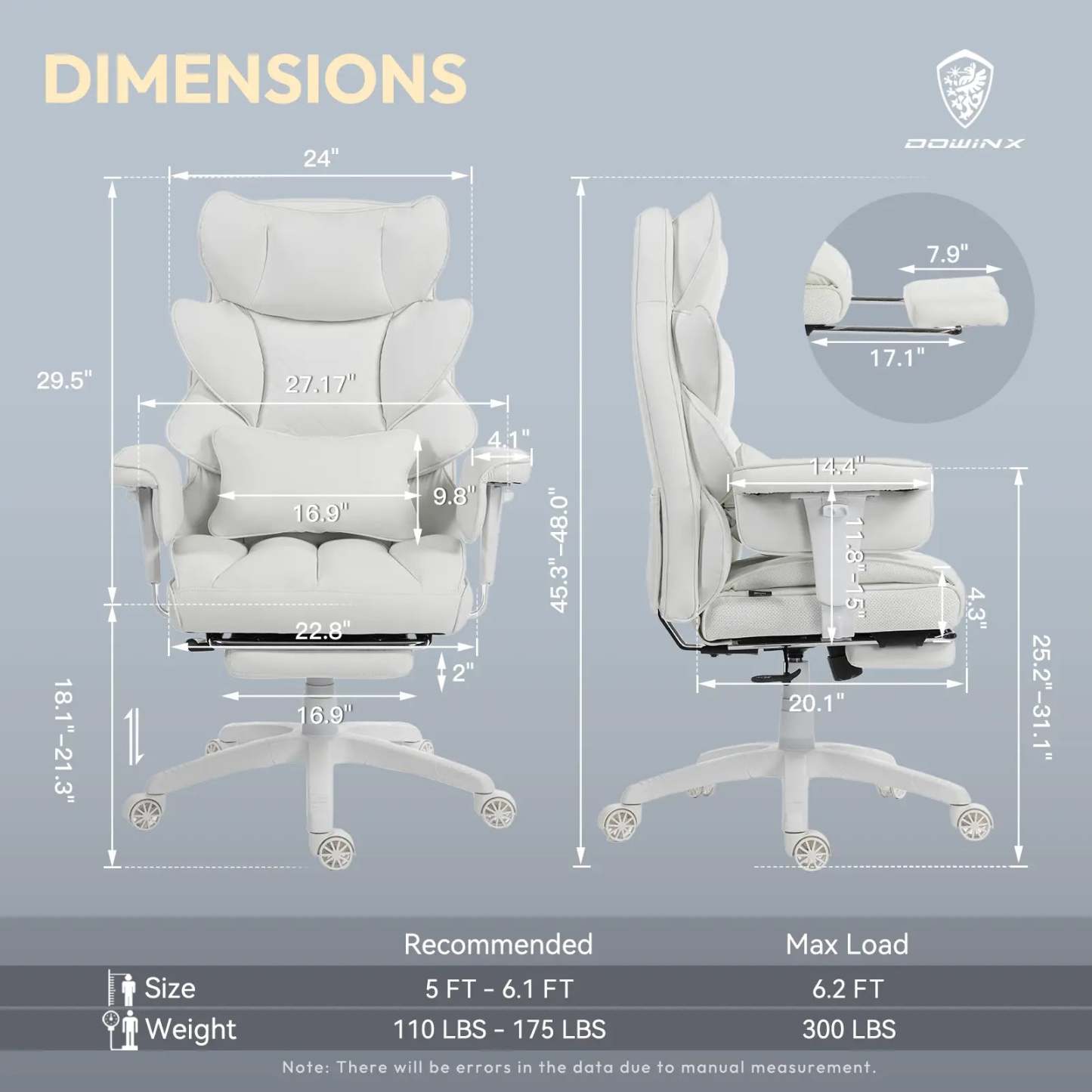 EXECUTIVE OFFICE SERIES 66BG (PU Leather, White)