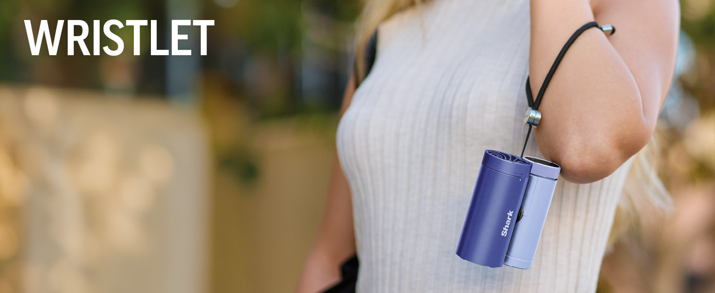 wristlet accessory being used with chillpill fan
