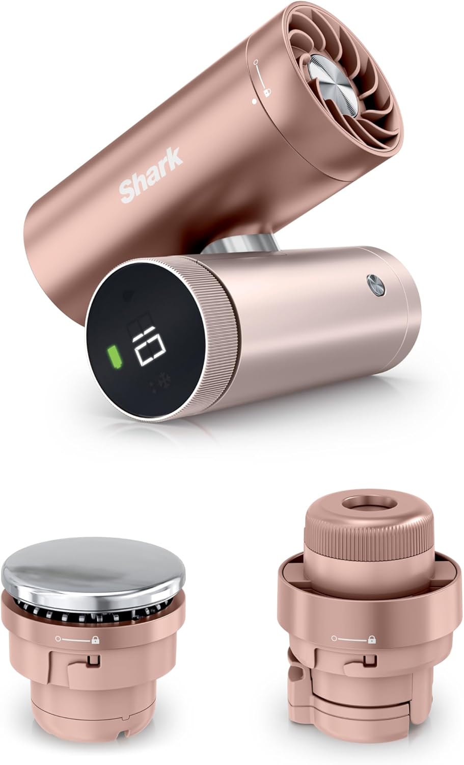 NEW ChillPill — The Only 3-in-1 Personal Cooling System with InstaChill Cooling Plate, Dry-Touch Mist, and Powerful Fan, Handheld, Wearable, Rechargeable Battery, 10 Speeds, Carbon, FA022