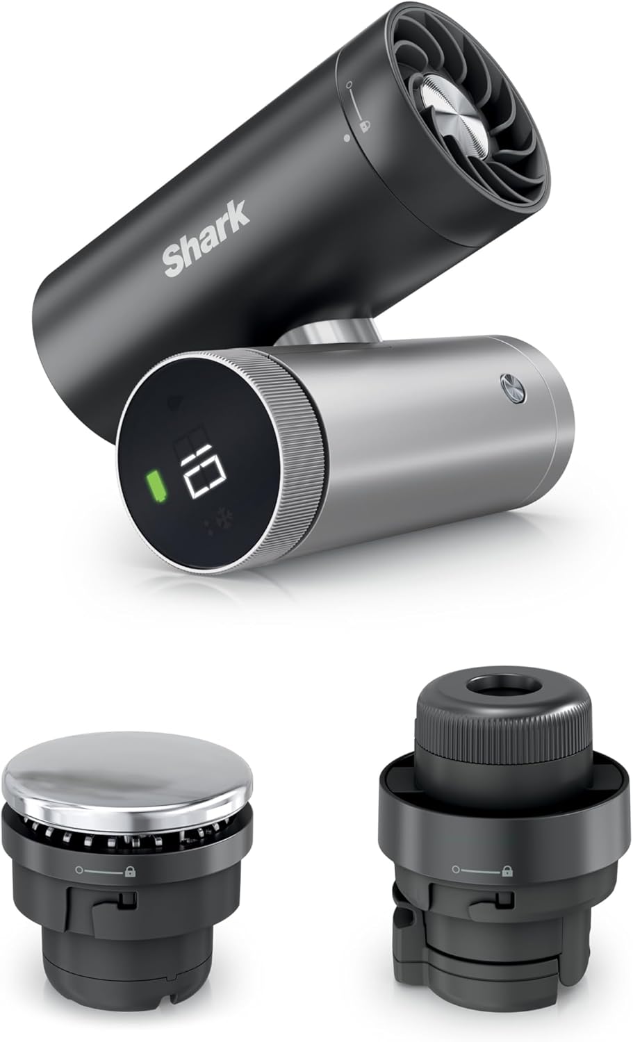 NEW ChillPill — The Only 3-in-1 Personal Cooling System with InstaChill Cooling Plate, Dry-Touch Mist, and Powerful Fan, Handheld, Wearable, Rechargeable Battery, 10 Speeds, Carbon, FA022