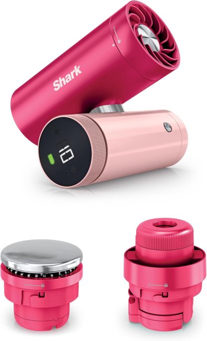 NEW ChillPill — The Only 3-in-1 Personal Cooling System with InstaChill Cooling Plate, Dry-Touch Mist, and Powerful Fan, Handheld, Wearable, Rechargeable Battery, 10 Speeds, Carbon, FA022