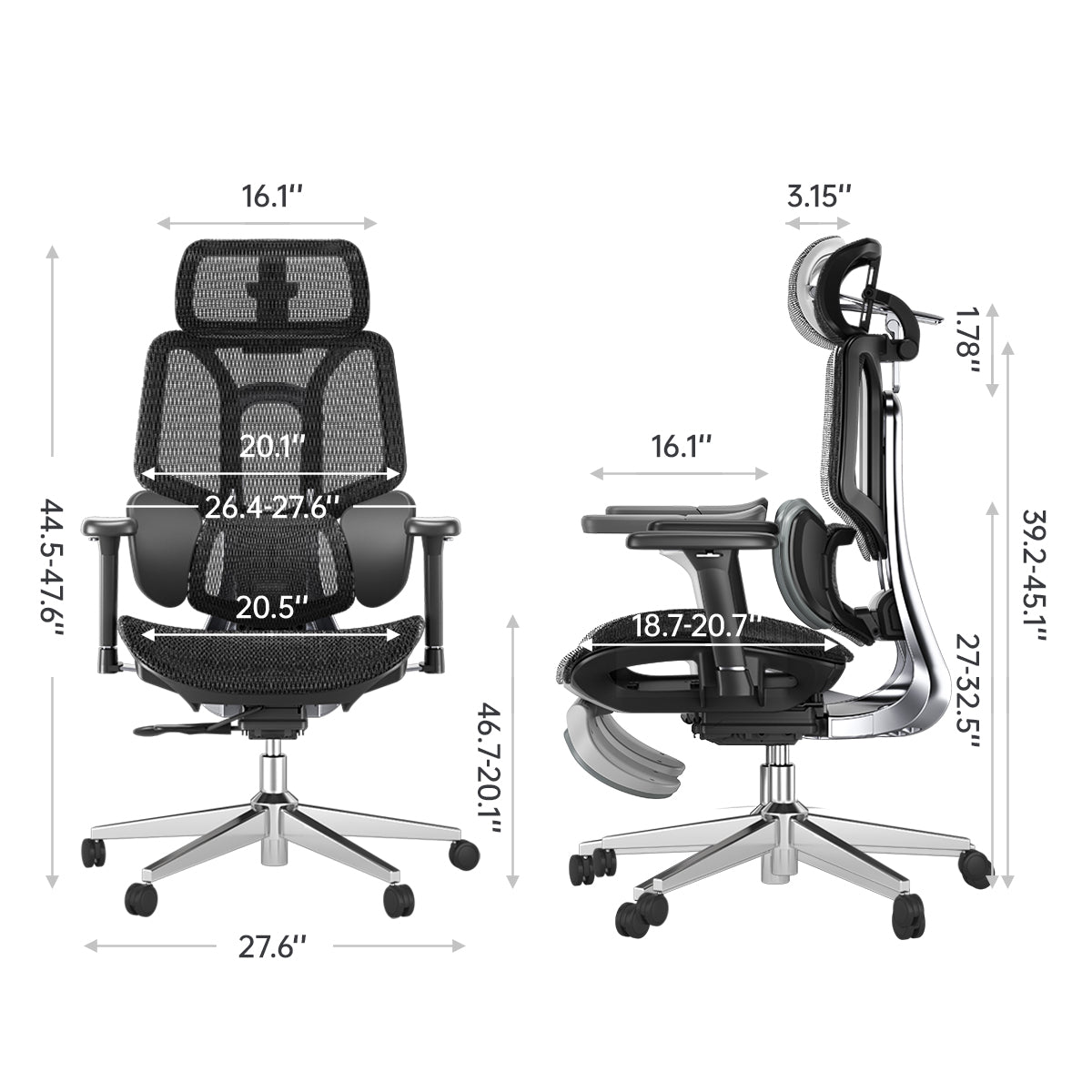  E3 Air Ergonomic Office Chair