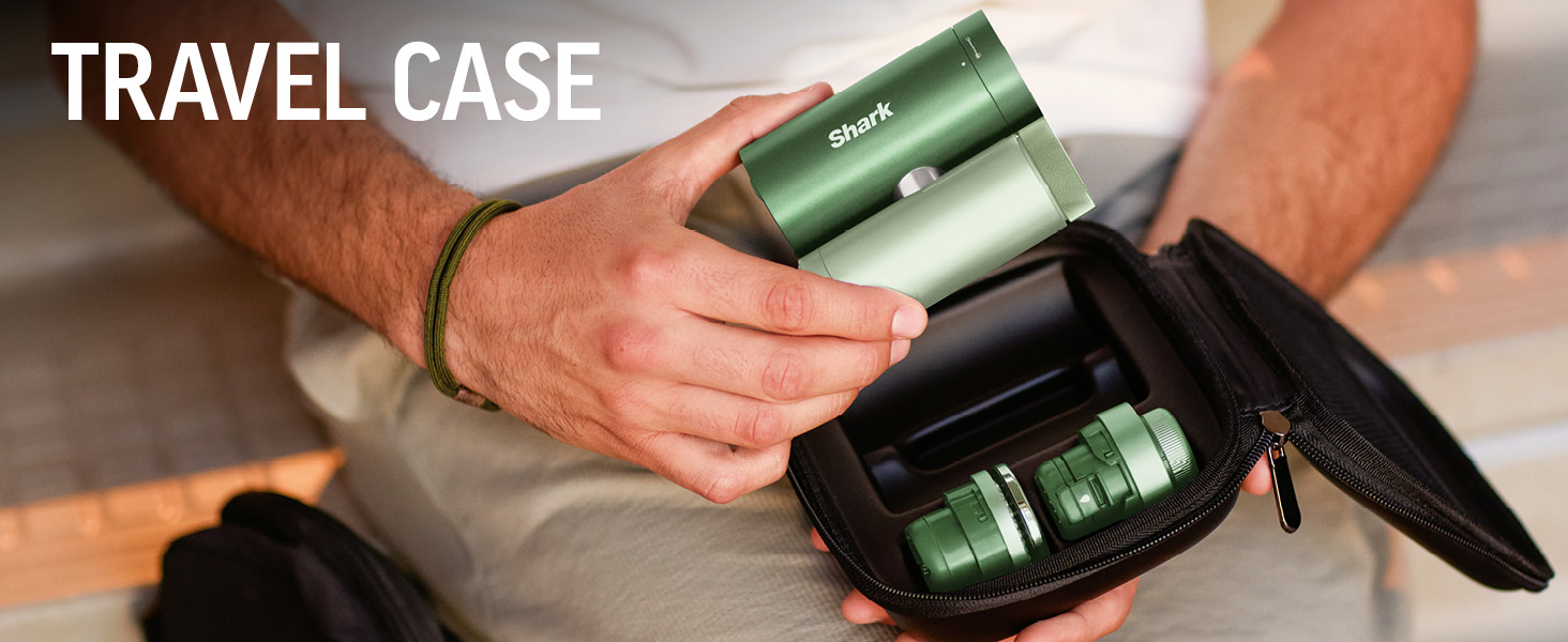 travel case accessory being used with chillpill fan