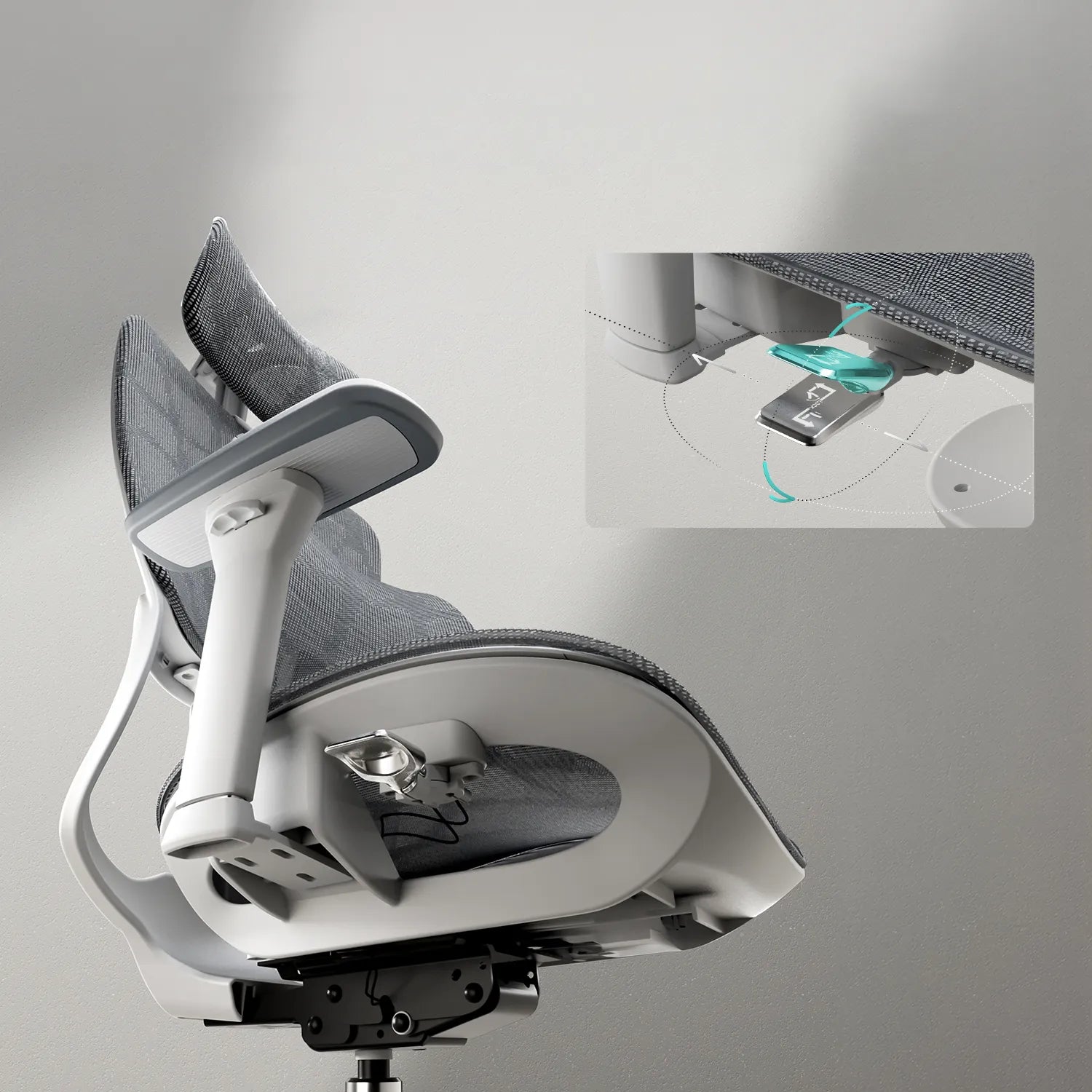  E2 Pro Ergonomic Office Chair without Footrest