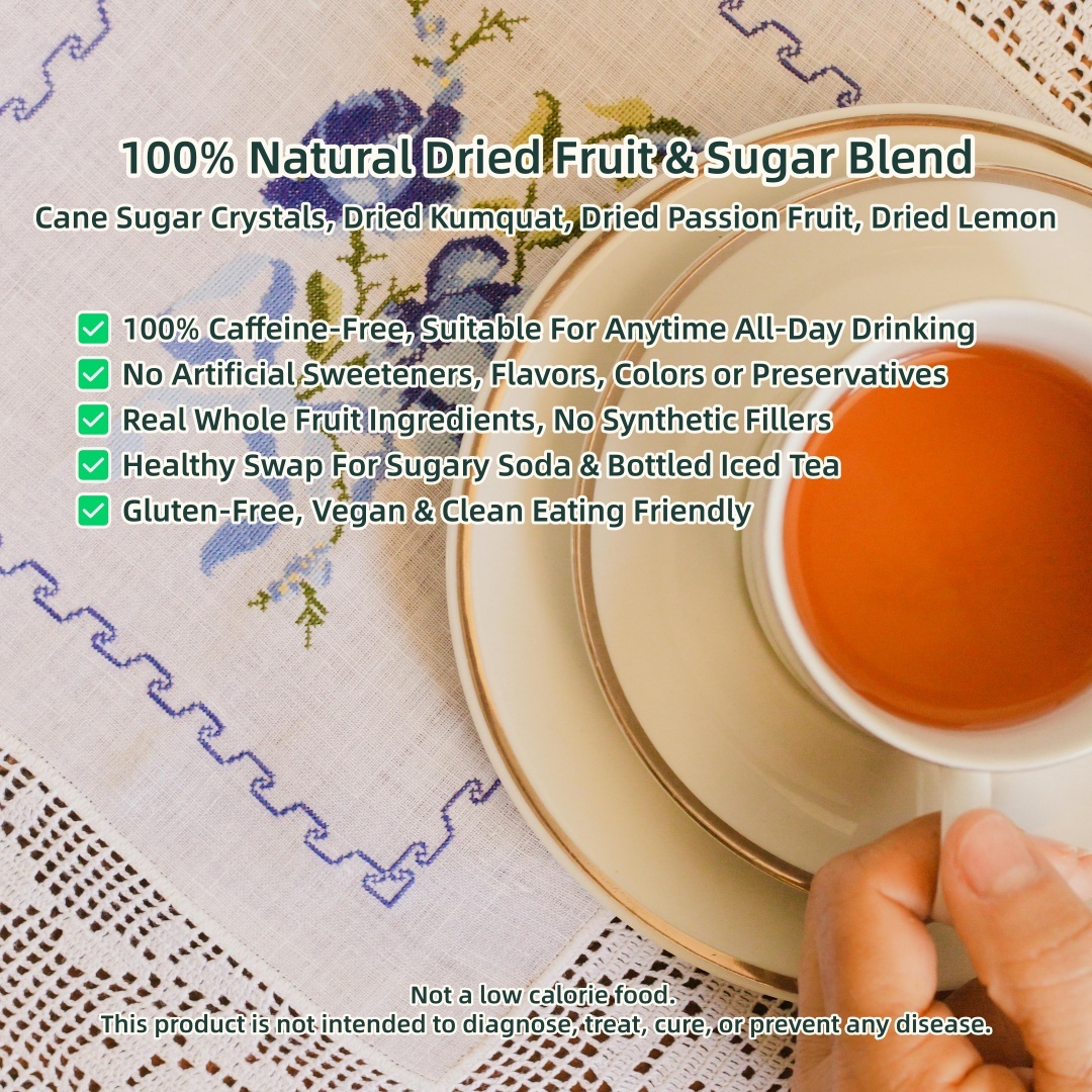 Kumquat Lemon Passion Fruit Tea