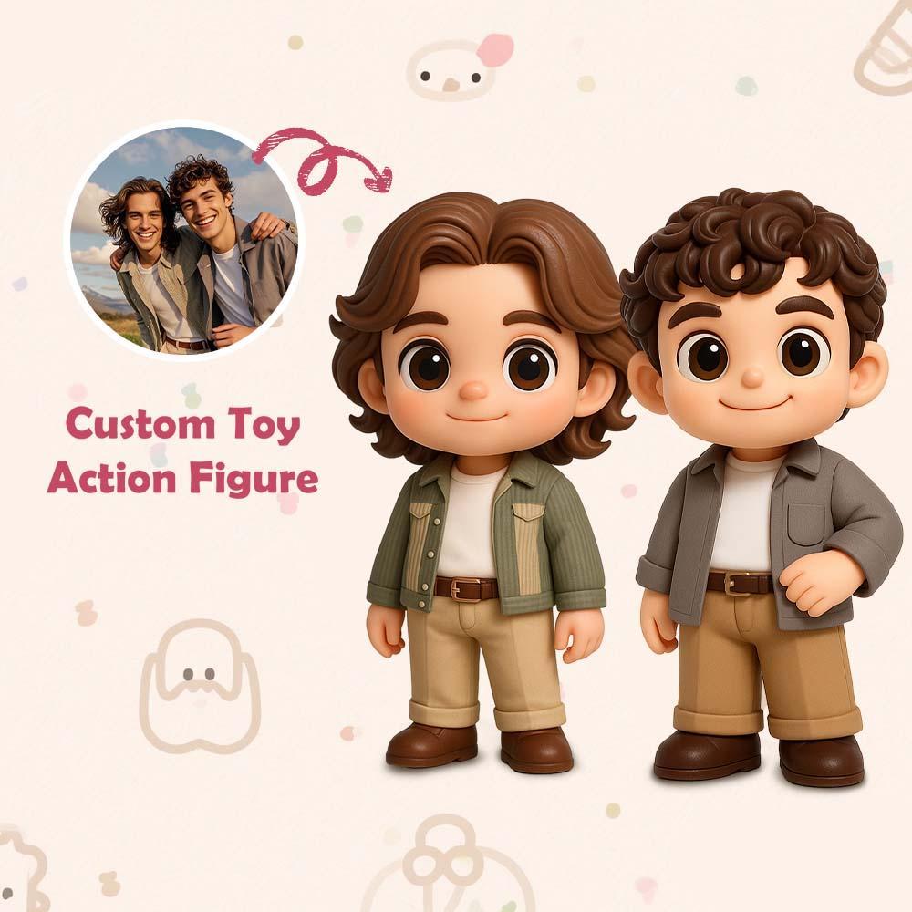Custom 3D Action Figure from Photo Unique & Thoughtful Brother Gifts for Him