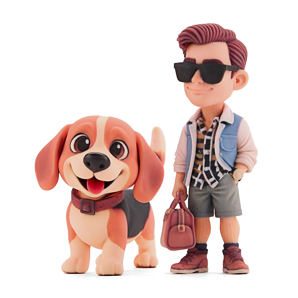 Custom 3D Action Figure From Your Photo Personalized Toy Figure Custom