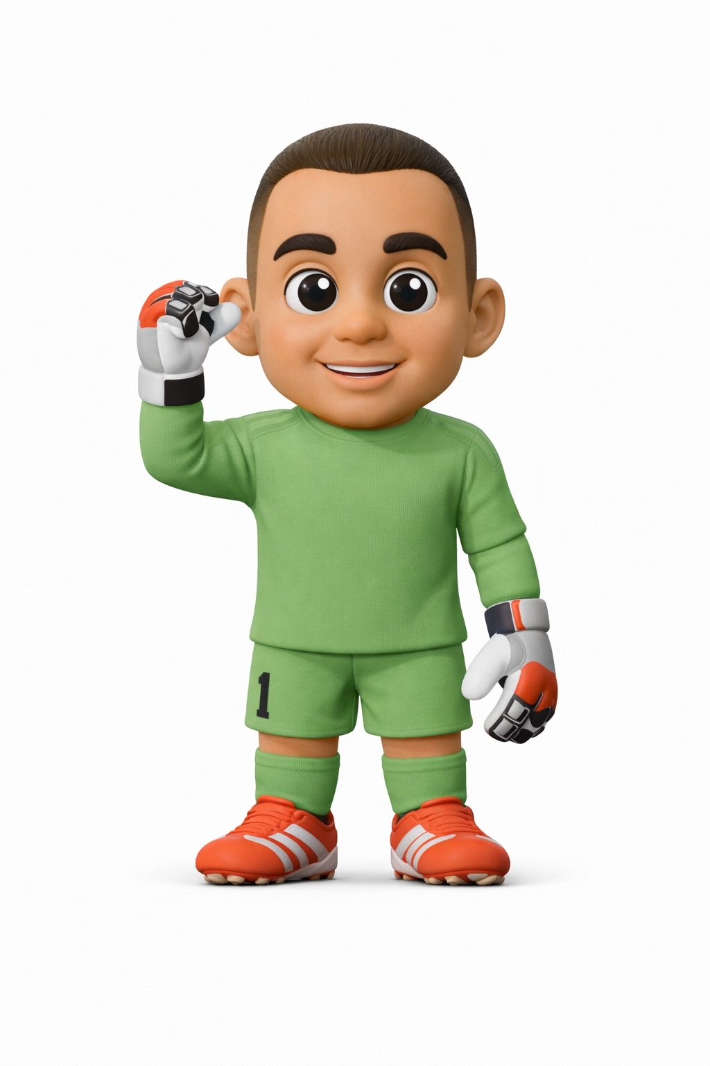 Figura 3D personalizzata da foto regalo unico per calciatori perfetto per veri tifosi
