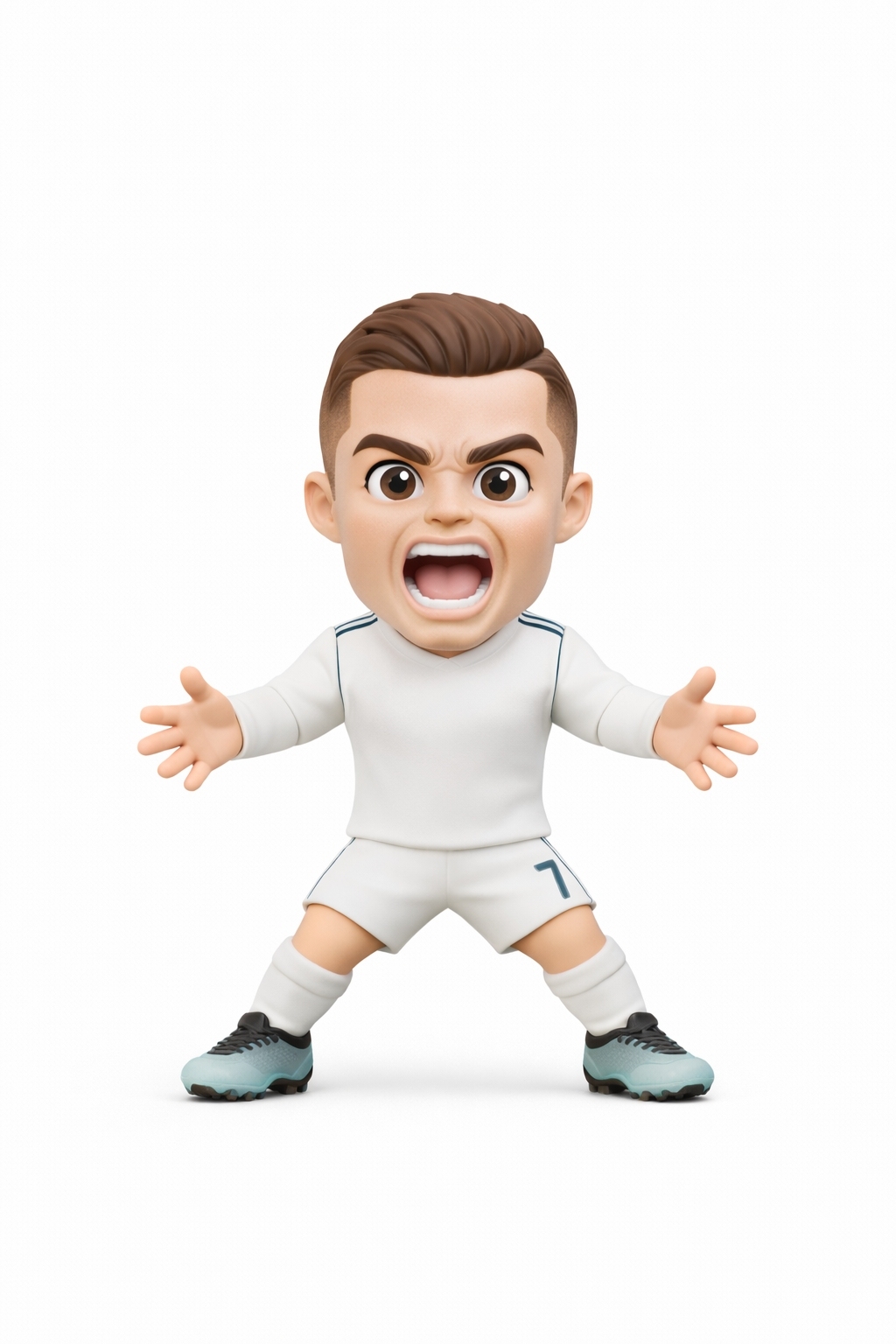 Figura 3D personalizzata da foto regalo unico per calciatori perfetto per veri tifosi