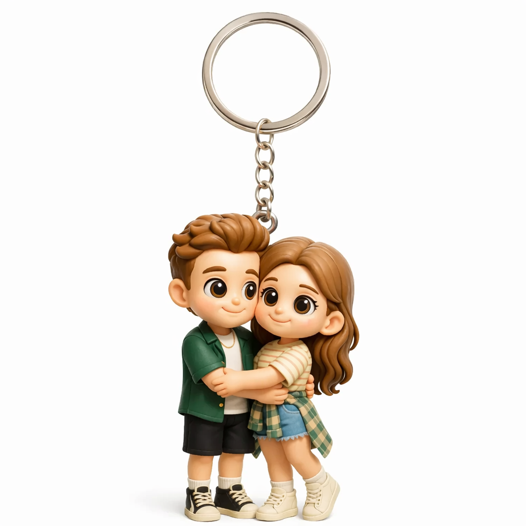 Portachiavi Personalizzato Con Figura 3d, Foto Personalizzata, Regalo Per Gli Amanti Del Calcio E Della Cultura Calcistica, Perfetto Per Le Giornate Di Partita. - 