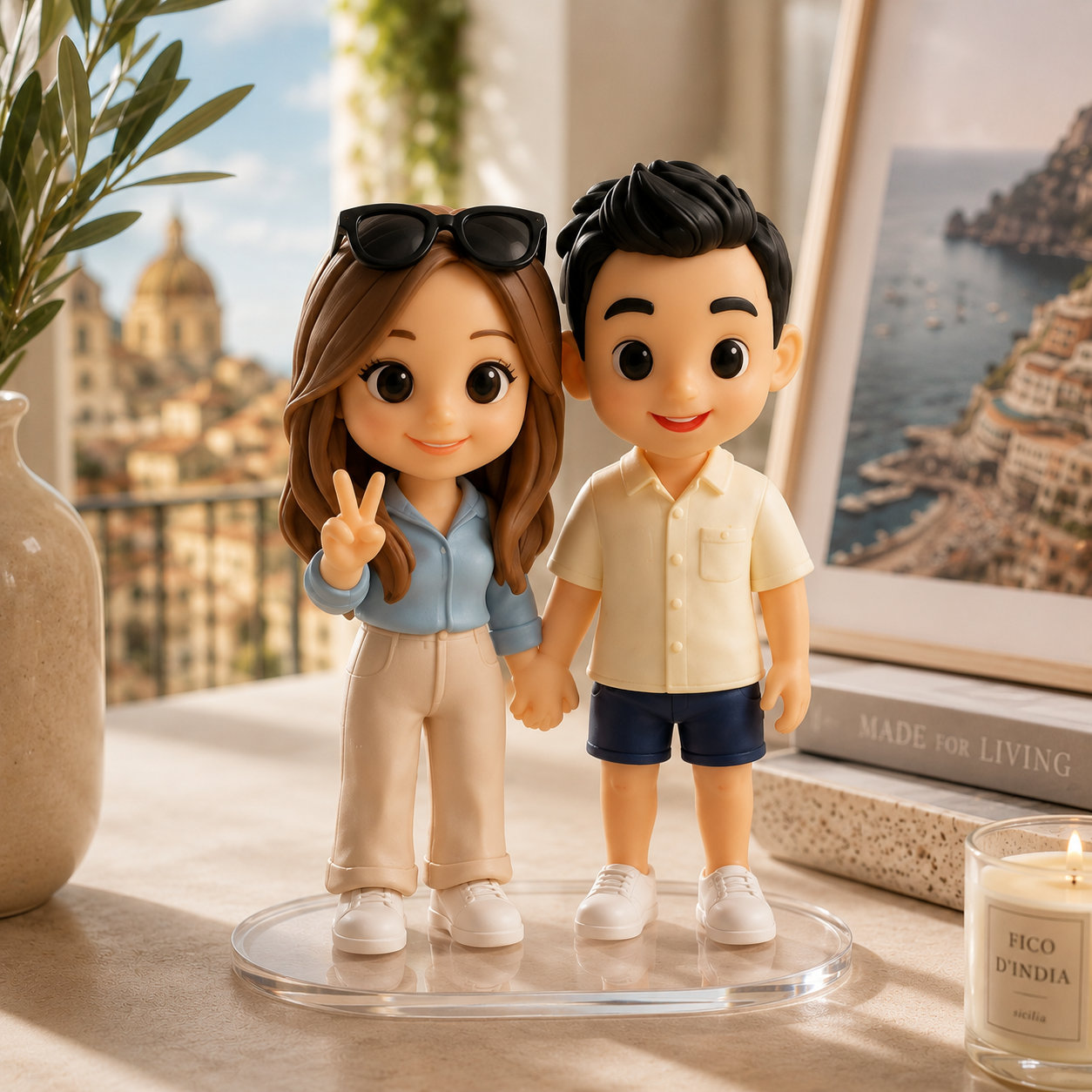 Action Figure 3d Personalizzata Dalla Tua Foto. Personaggio Giocattolo Personalizzato. Regalo Unico E Memorabile Per Amanti, Fidanzati E Fidanzate.