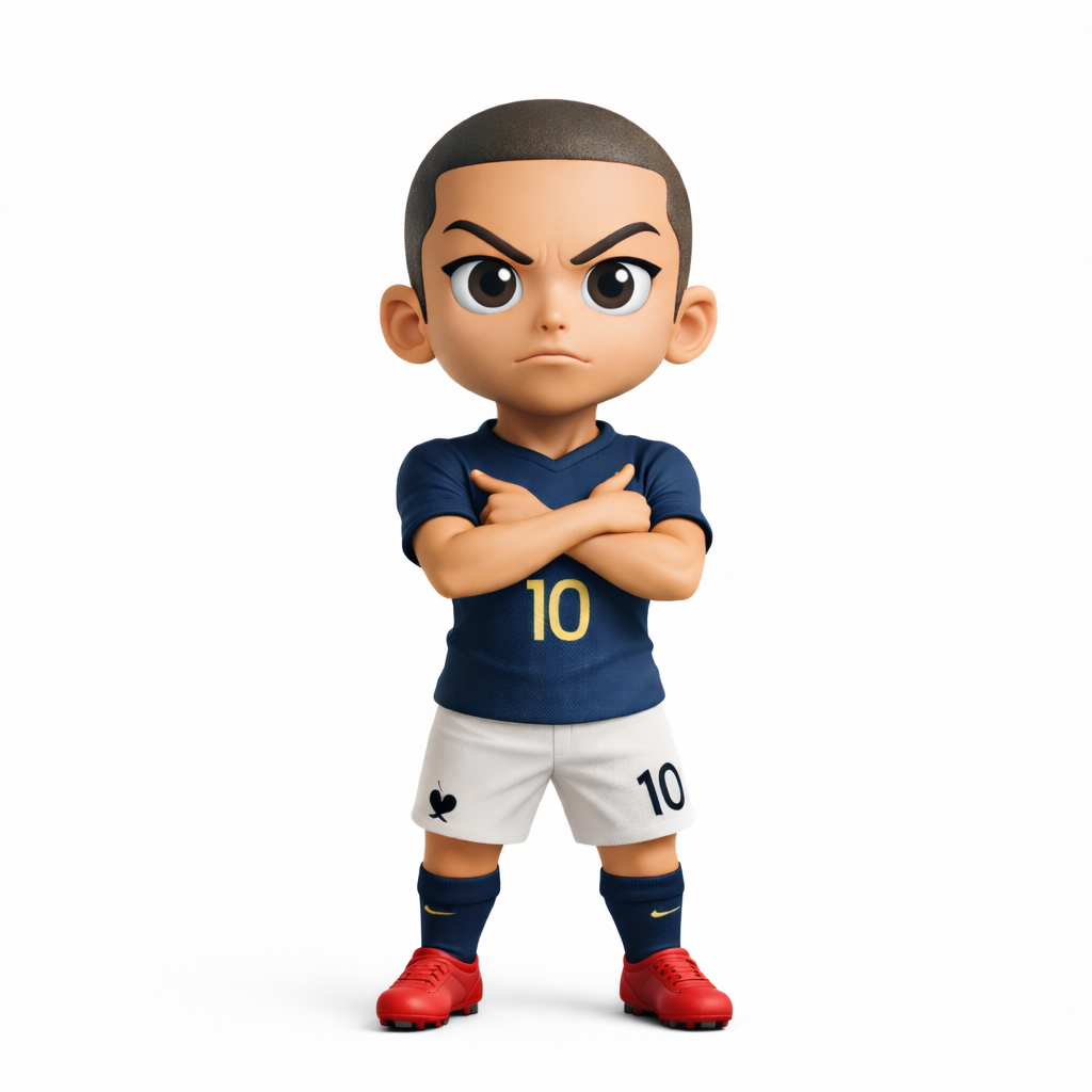 Figura 3D personalizzata da foto regalo unico per calciatori perfetto per veri tifosi