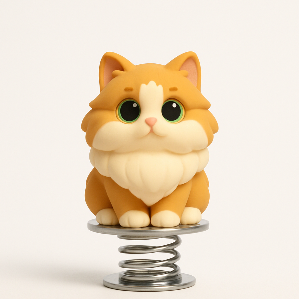 Custom 3D Bobblehead Car Ornament Personalized Spring-Shake Dashboard Figure DIY Car Decoration Gift for Birthday & Anniversary