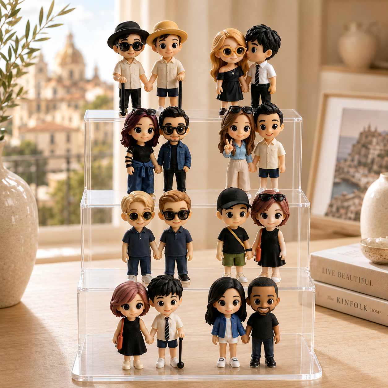 Action Figure 3d Personalizzata Dalla Tua Foto. Personaggio Giocattolo Personalizzato. Regalo Unico E Memorabile Per Amanti, Fidanzati E Fidanzate.