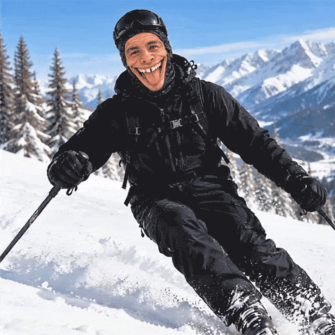 Maschera Da Sci Divertente Personalizzata: Il Regalo Perfetto Per L'après-ski Per Gite Sugli Sci, Viaggi Di Addio Al Celibato E Amici