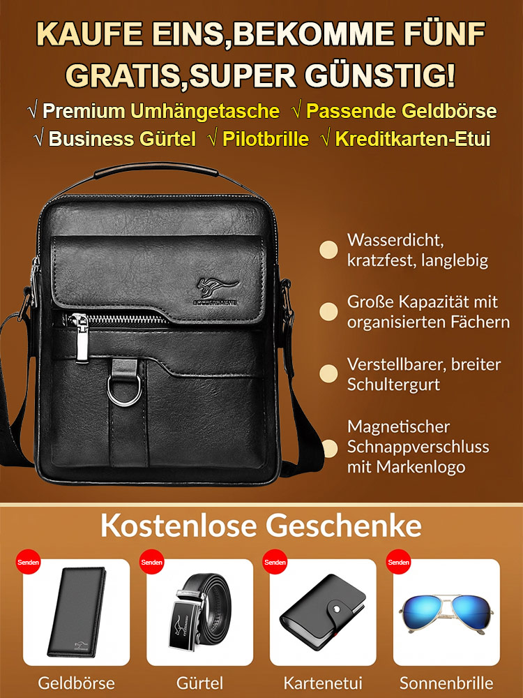 Herren Umhängetasche | Business & Modern | Leicht & Stilvoll
