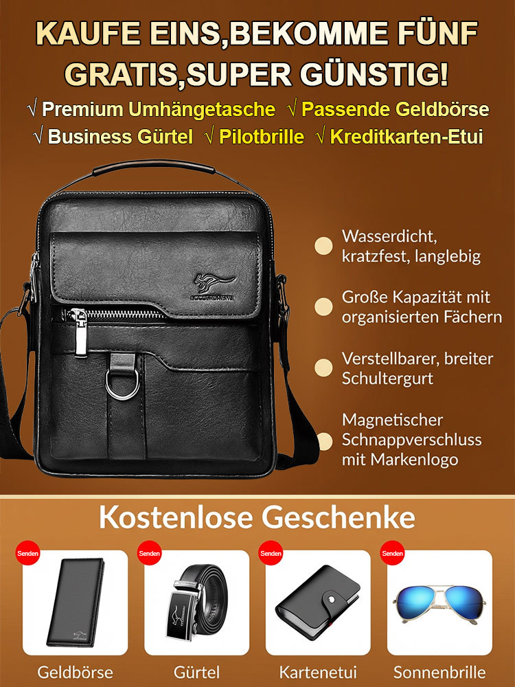 Herren Umhängetasche | Business & Modern | Leicht & Stilvoll