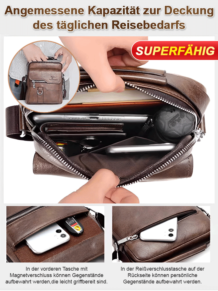 Herren Umhängetasche | Business & Modern | Leicht & Stilvoll