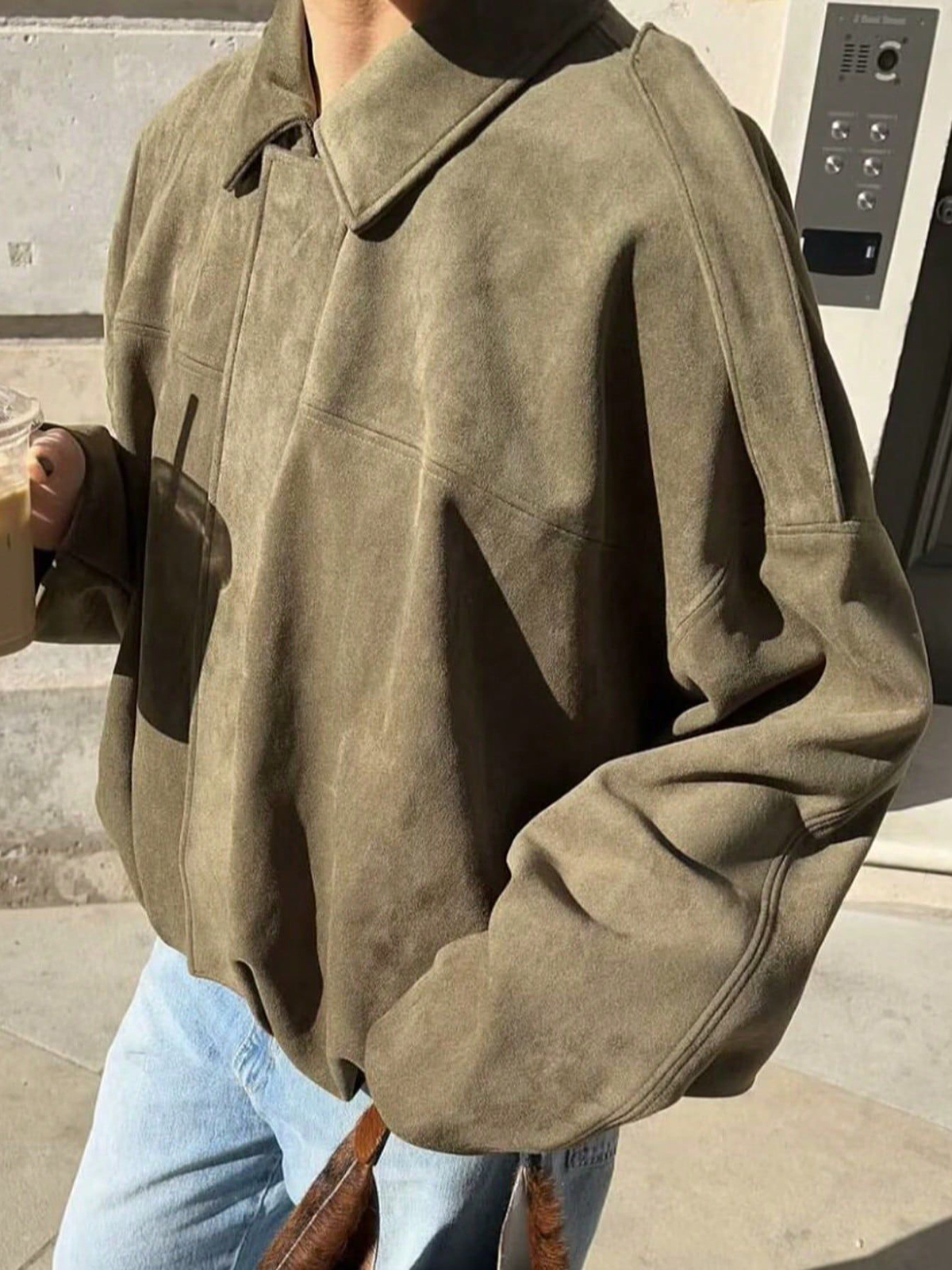 Women's Fashionable Versatile Suede Jacket