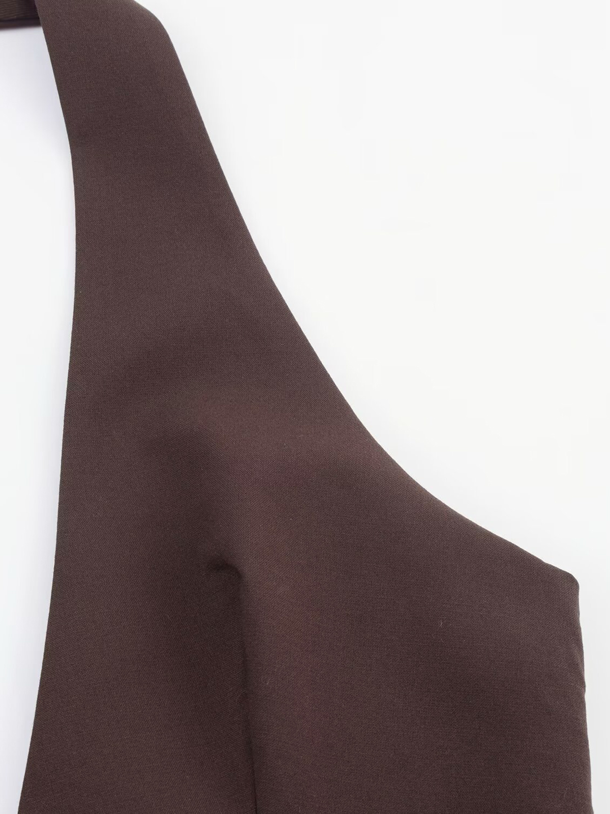 Women's Halter Neck Solid Color Suspender Dress