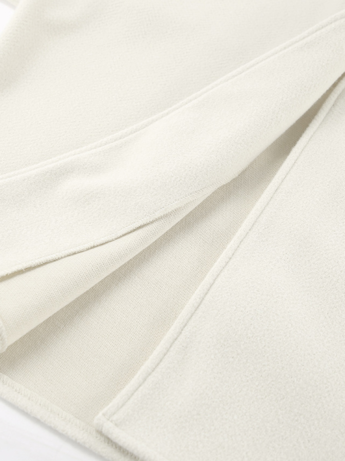 Women's Loose V-neck Woolen Coat