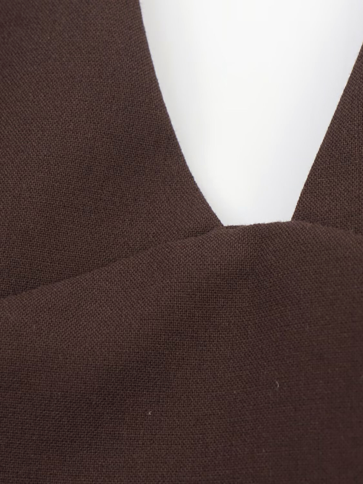 Women's Halter Neck Solid Color Suspender Dress