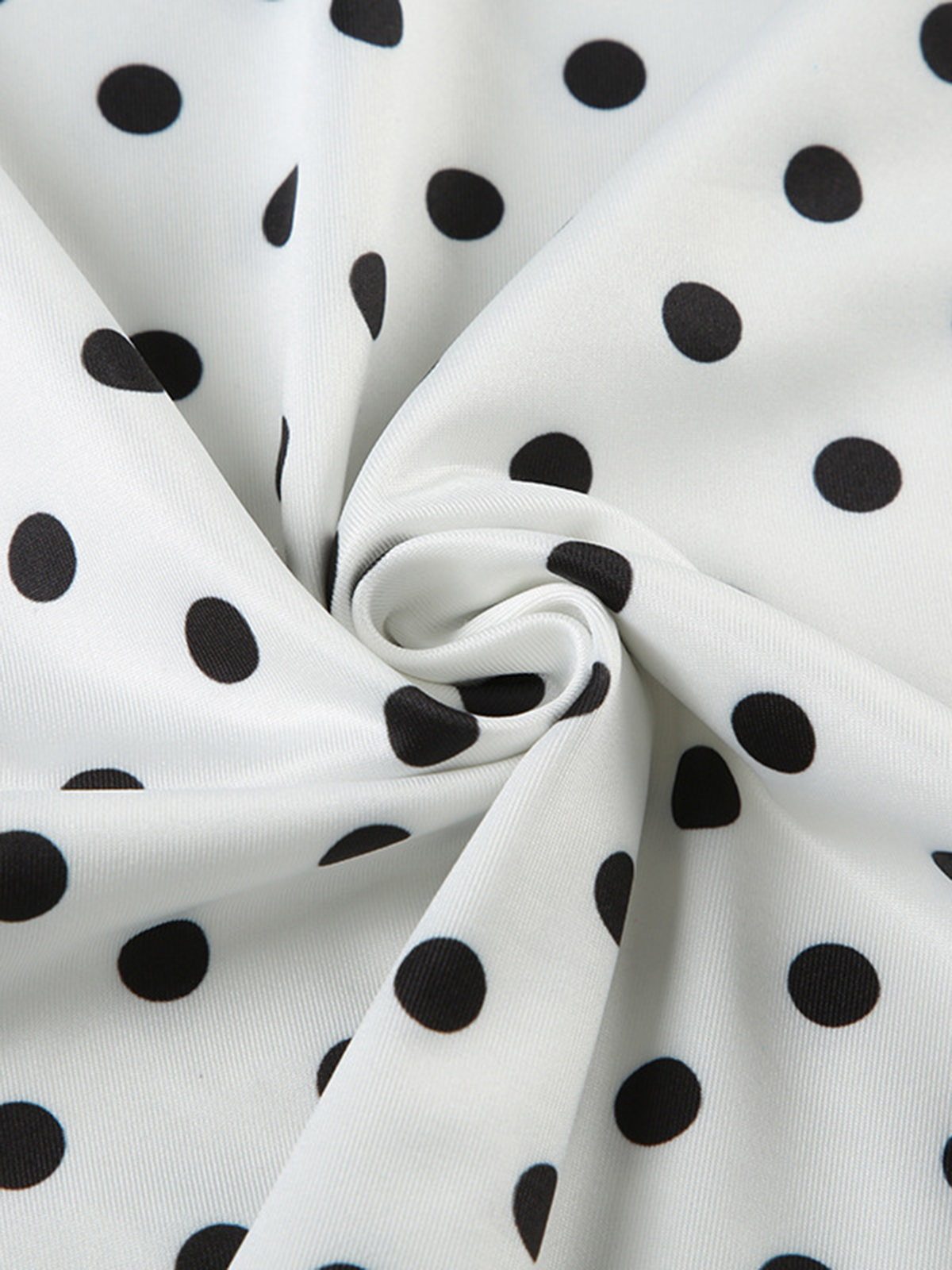 Women's Polka Dot Bodycon Dress