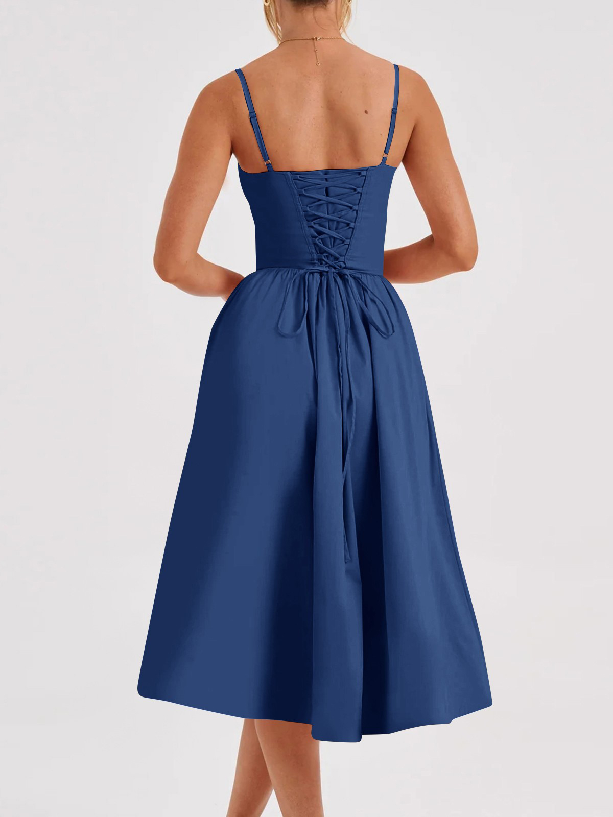 Women's French Retro Waist Dress