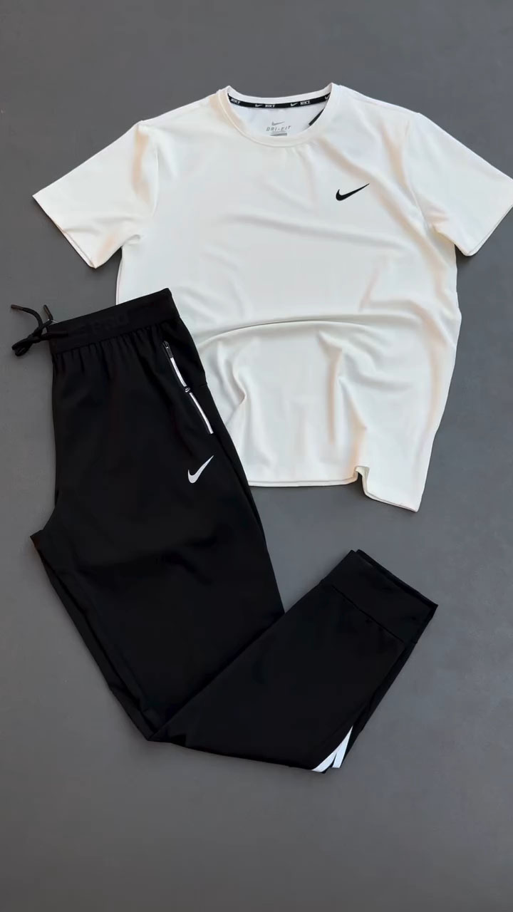 Color-block Athletic Set