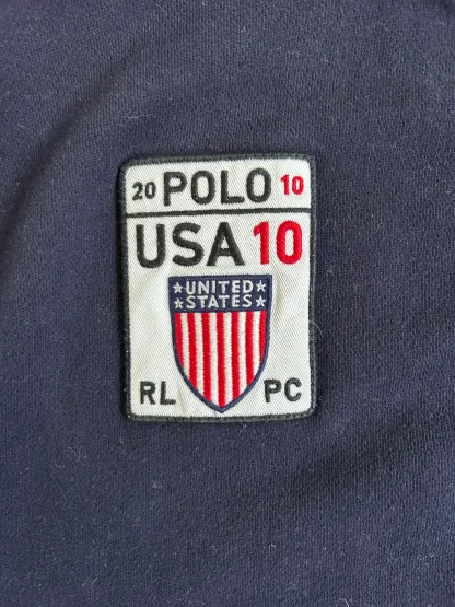 Polo Ralph Lauren Big Pony “USA” Country Zipper Sweater