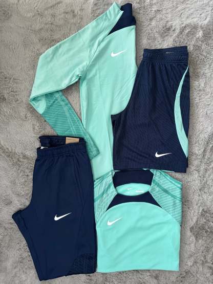DRI-FIT STRIKE 4 PIECE SET - HYPER TURQUOISE/TEAL/NAVY