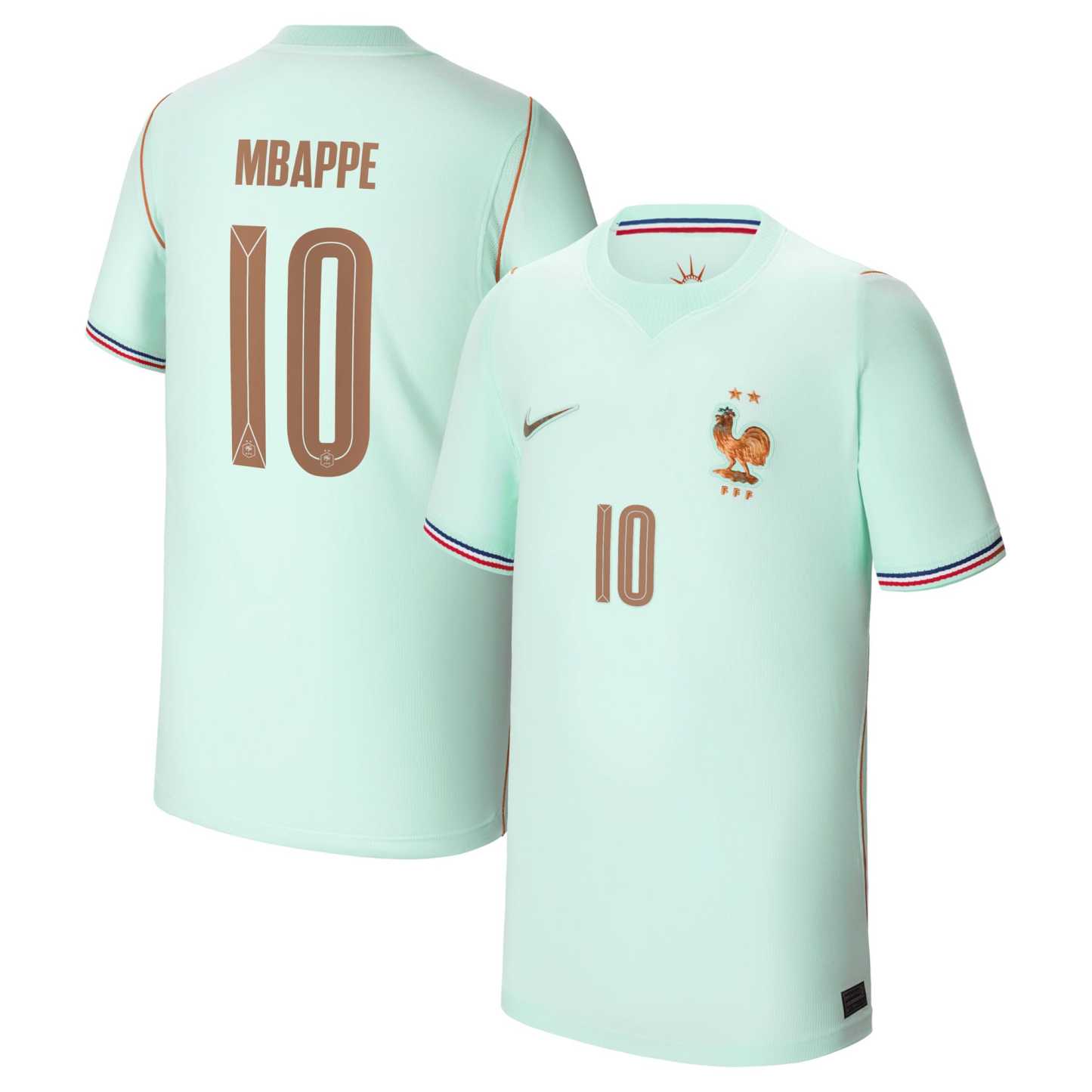 Kylian Mbappe France National Team Youth 2026 AwayStadium Replica Jersey