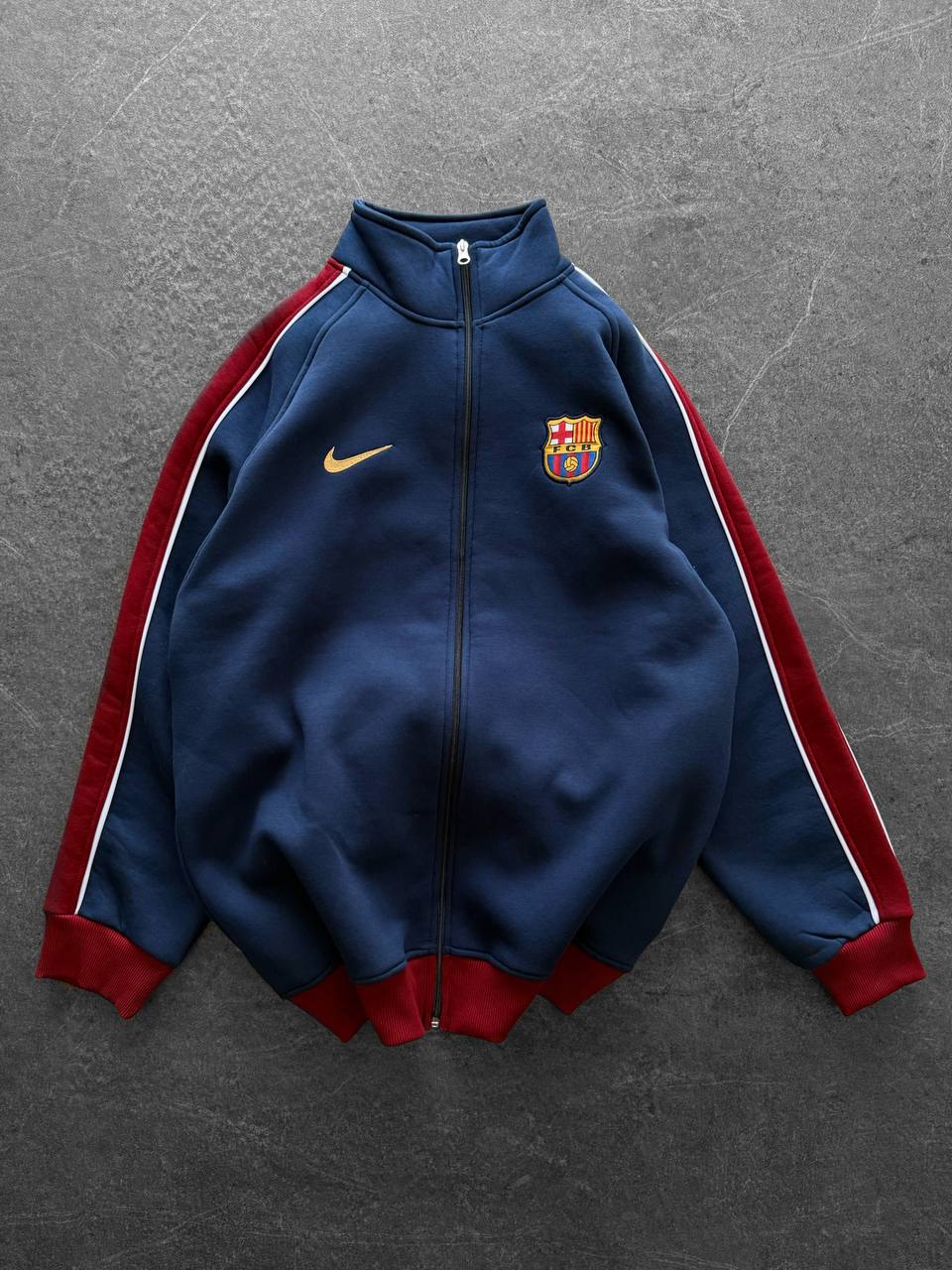 FC Barcelona Retro Zip-Up Track Jacket