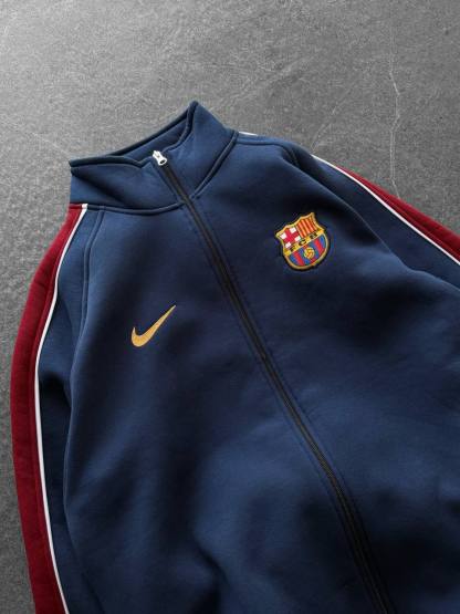 FC Barcelona Retro Zip-Up Track Jacket