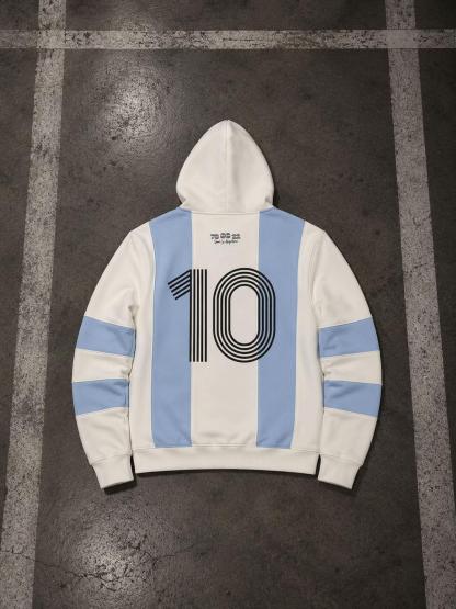 Ninja Argentina Hoodies（White）